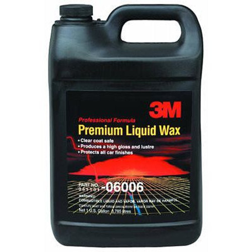 3M Premium Liquid Wax, 06006, 1 Gallon (US)