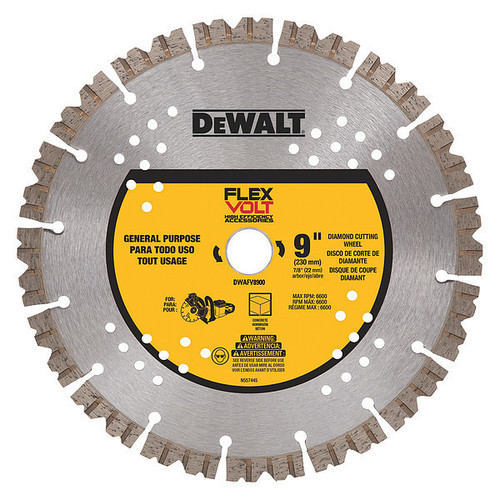 9 inch Diamond Saw Blade 7/8 Arbor