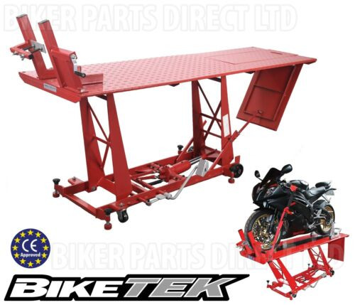 Motorcycle Lift with Retractable Ramp ATD-M2200