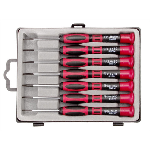 Durston Manufacturing Co MSD900 Miniature Flat and Philips Screwdriver Set - 7 Piece