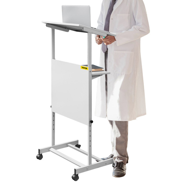 Stand Up Lectern, Height Adjustment Portable Pulpit, Lectern Podium ...