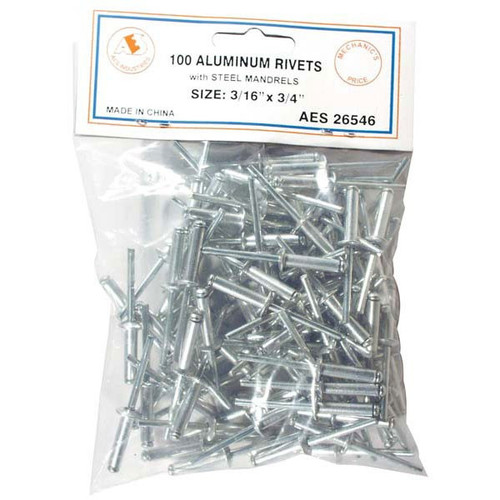 Aluminum Rivets - 3/16
