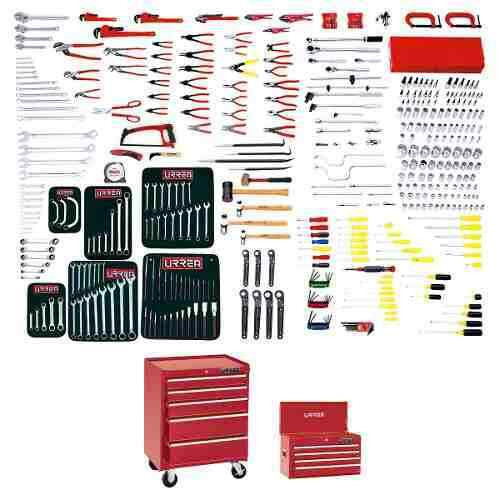 URREA 397 pc Combination industrial master tool sets with toolbox 99622
