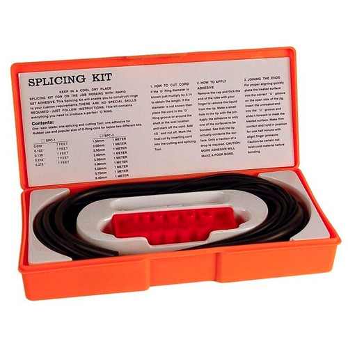 Viton O-Ring Splicing Kit, 75A Durometer, Black, Standard Sizes, 5 Pieces,  7 Feet Each : Amazon.in: Industrial & Scientific