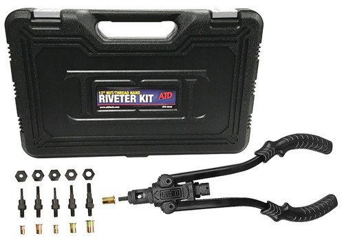 Atd Tools 13 Nutthread Hand Riveter Kit 