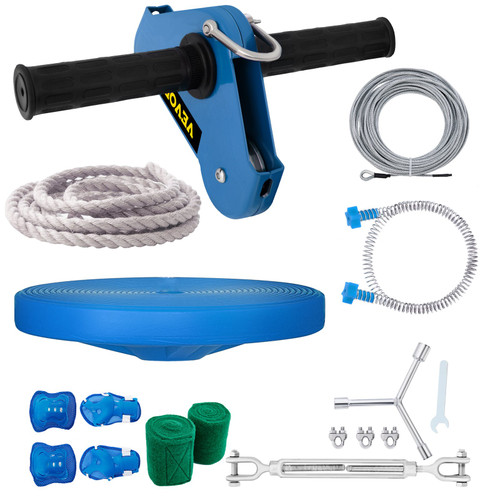 Zip line Kits for Backyard 60FT, Zip Lines for Kid and Adult, Included