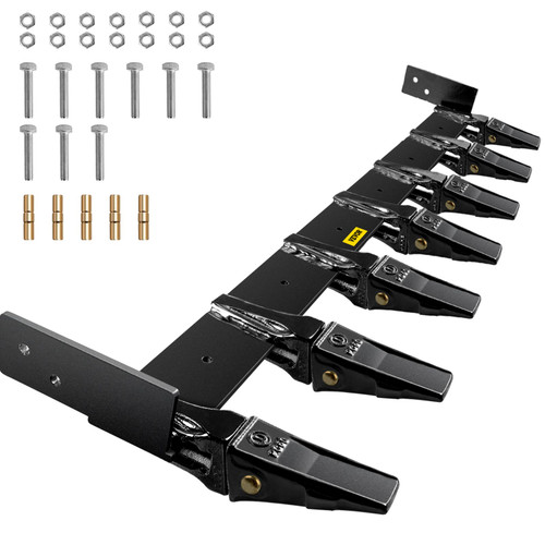 Bucket Tooth Bar 72'' Inside Bucket Width Tractor Bucket Teeth 9.84 ...