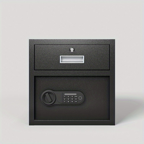Steel Security Safe and Lock Box with Electronic Keypad - Secure Cash ...