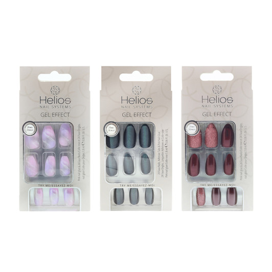 Helios Glam Gel Trio Nail Bundle