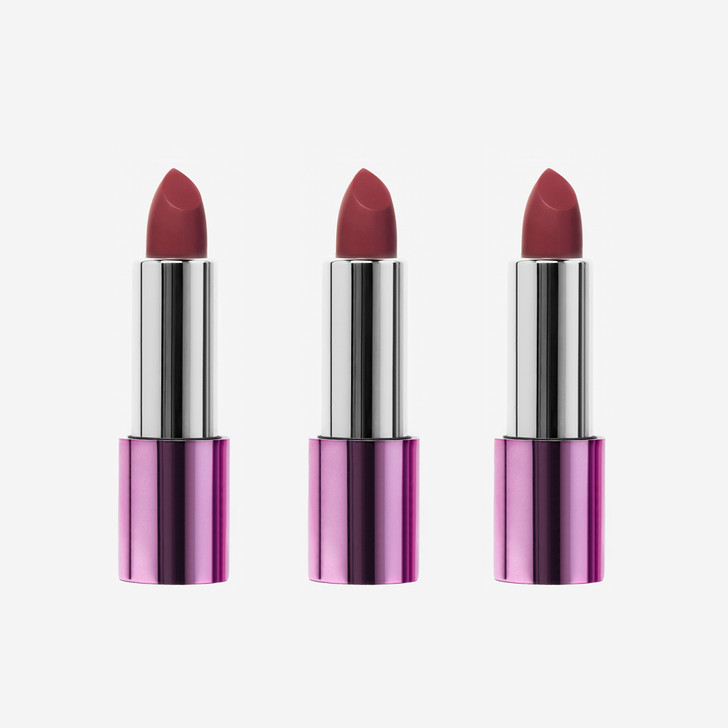 3 Pack Luscious Satin Longwear Lipstick Cocoa Kiss