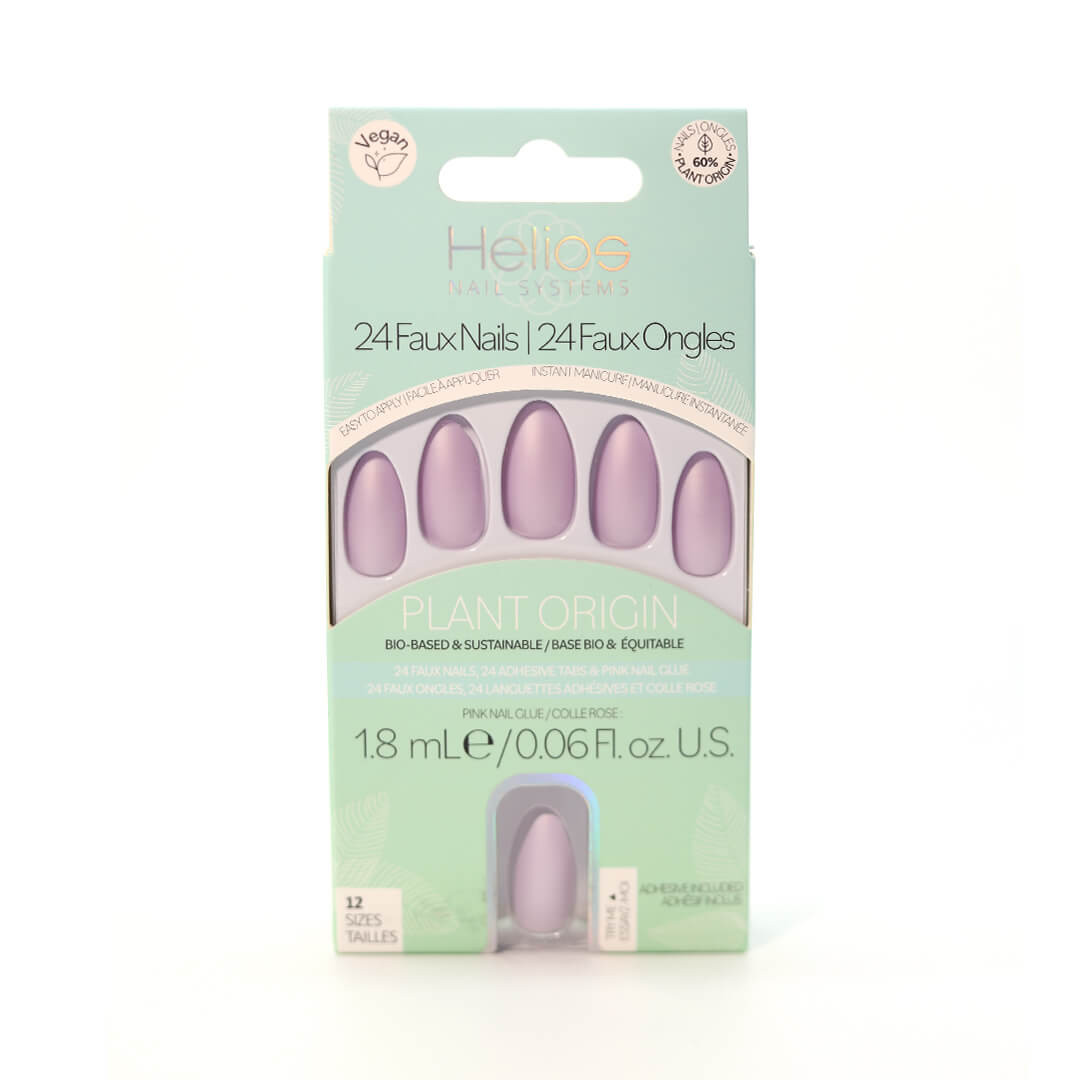 Plant Based Lilac Stiletto Nail