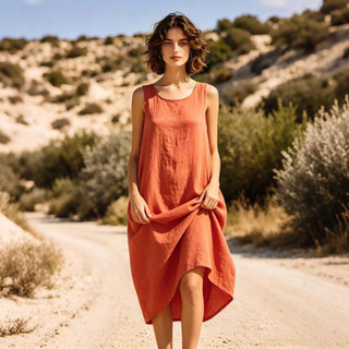 Linen Dress