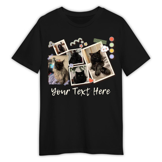 Personalized Image Shirt, Custom Photo Your Design, Personalized Photo Design Girlfriend Boyfriend Birthday Pet