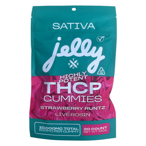 Jelly THCP Highly Potent Live Resin Gummies 10,000mg 20ct Jelly THCP Highly Potent Live Resin Gummies 10,000mg 20ct