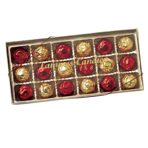 Chocolate Covered Cherry Cordials - 18 pcs | Lammes Candies