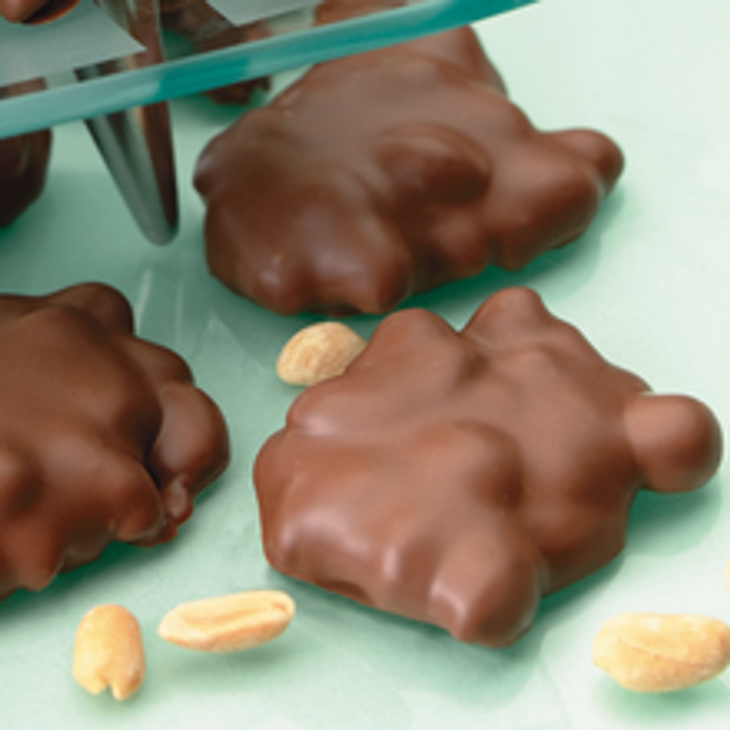 Chocolate Peanuts & Caramel Covered in Milk Chocolate "Peanut Paws" 12 oz.