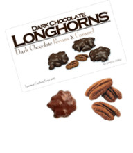 Longhorns Gift Box - Pecan, Dark Chocolate, Caramel 12oz - Pack of 12