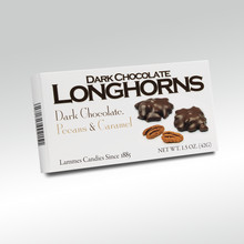 Longhorns Gift Box - Pecan, Dark Chocolate, Caramel 12oz - Pack of 12