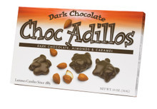 Chocolate Almonds & Caramel Covered in Milk Chocolate "Choc'Adillos" 11 oz