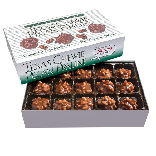 Texas Chewie Pecan Praline Gift Box 3lb