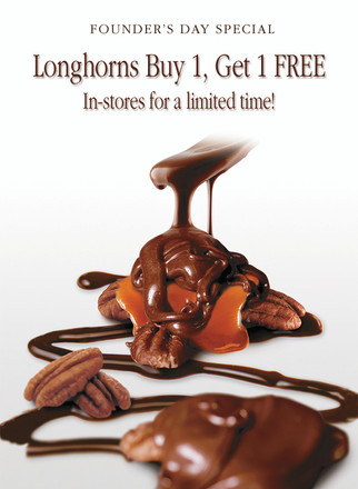 We're turning 135! Celebrate with Buy 1, Get 1 Free Longhorns In-Stores
