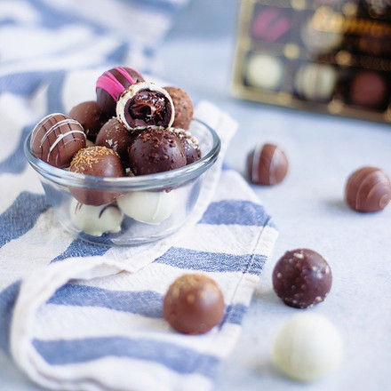 Celebrate National Truffle Day with our Chocolate Ganache Delights