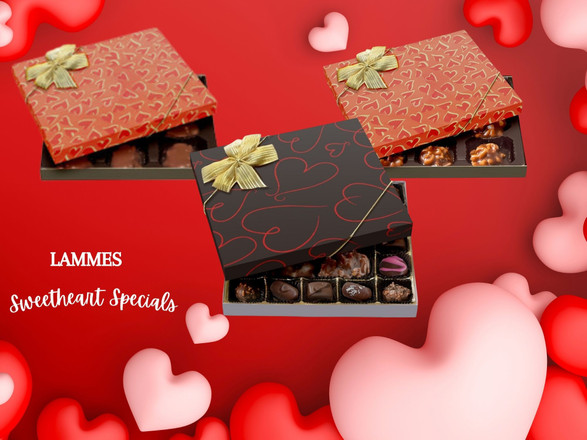 Celebrate Valentine's Day with Lammes Candies' Sweetheart Specials