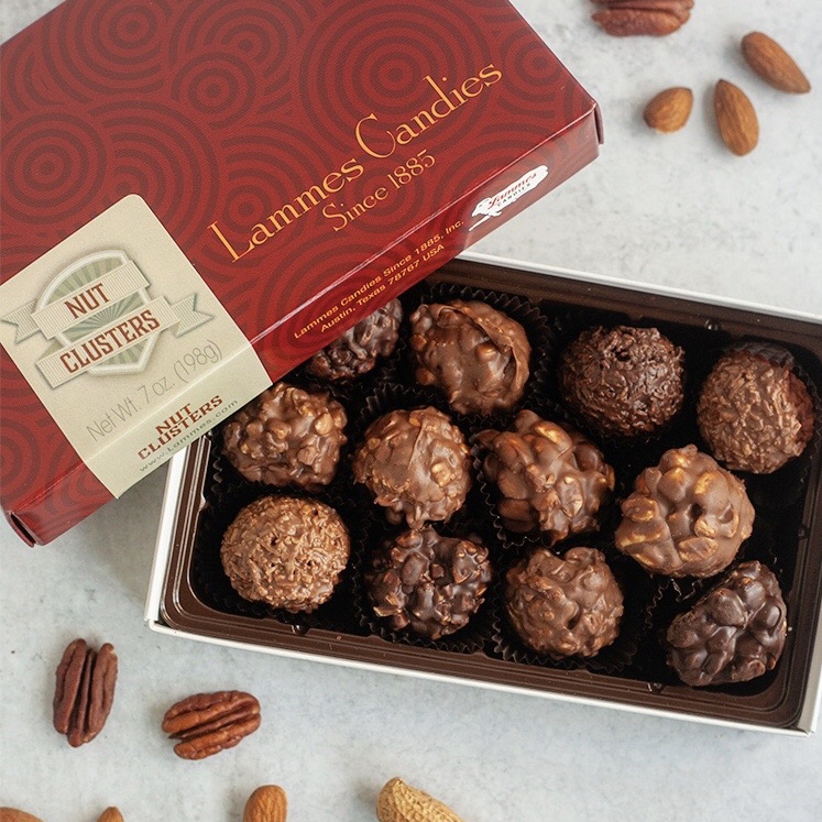 Irresistible Nut Clusters Lammes Candies Since 1885