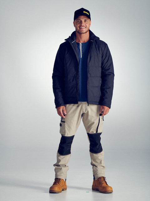 Puffer Jacket with Adjustable Hood Puffer Jacket with Adjustable Hood