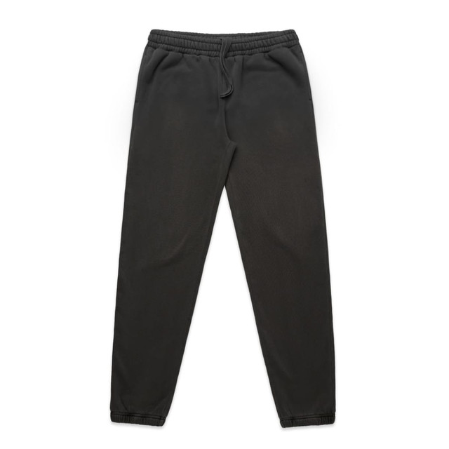 Faded track pants in dark grey featuring an elastic waistband and cuffed ankles. Includes a logo. Faded track pants in dark grey featuring an elastic waistband and cuffed ankles. Includes a logo.