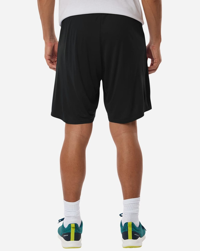 Men's Pro-Lock Performance Shorts in black, featuring a simple design and an elastic waistband. Suitable for active wear.
