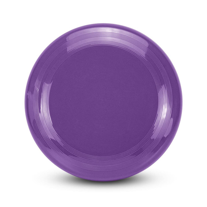 Aero Flyer - Large in vibrant purple with a smooth, glossy finish and circular design. Features a logo.
