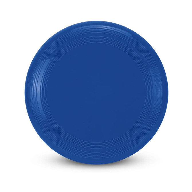 Aero Flyer - Small in vivid blue, featuring a smooth surface with subtle ribbed detailing and a circular shape.