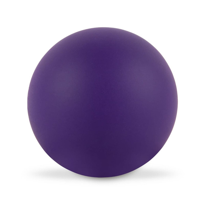 A purple Hi Bounce Ball with a smooth surface.