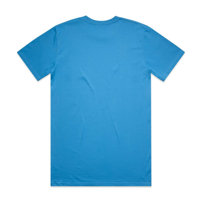 A blue Classic Tee t-shirt, featuring a plain back design and short sleeves.