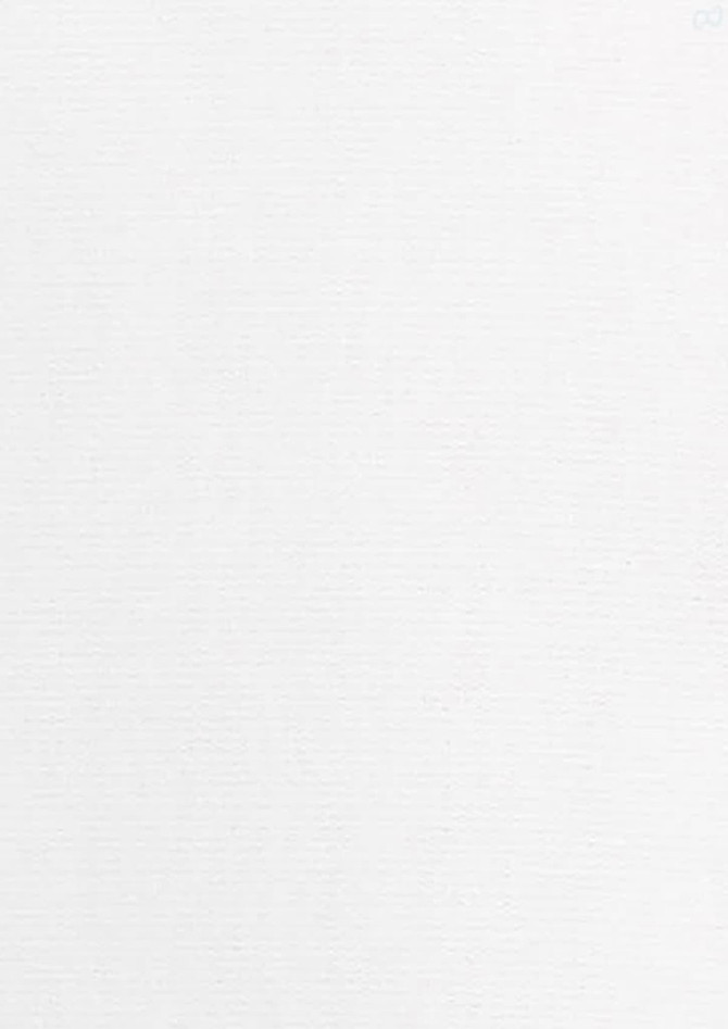 A white women's button-up shirt with 3/4 sleeves, featuring a subtle textured fabric. It has a logo on the label.