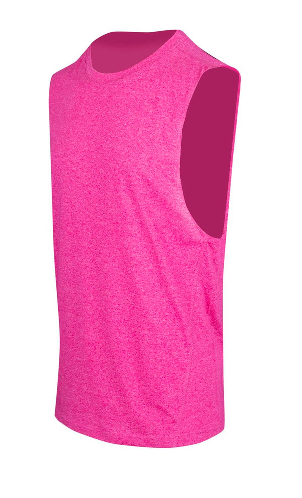 Mens Heather SLEEVELESS Tee - Greatness Range