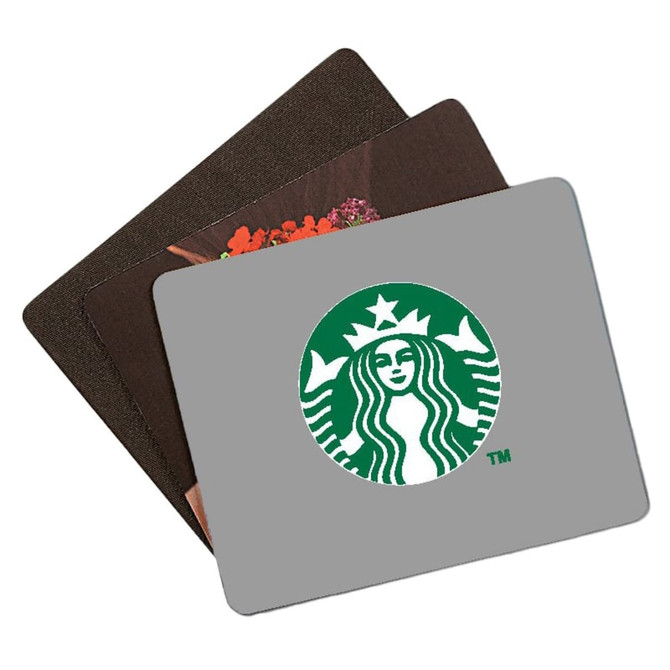 A set of mouse mats featuring a grey mat with a logo and two additional dark designs. A set of mouse mats featuring a grey mat with a logo and two additional dark designs.