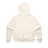 A cream-coloured jumper with a hood, featuring a fitted waistband and cuffs. The back view is displayed.