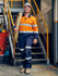 Taped Hi Vis Coverall with Waist Zip Opening