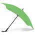 A green BLUNT Classic Umbrella with a black handle and a logo on the canopy.
