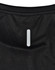 A black men's ultra lightweight performance short-sleeve tee featuring a small logo on the back.