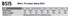 A chart displaying size measurements for the Men's Tri-Colour Arena Shirt in various sizes, featuring a contrast design.