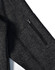 Men's heathered black bonded fleece jacket featuring a zippered pocket on the sleeve, and a subtle logo.