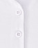 A close-up of a white polo shirt featuring two button closures and a smooth fabric texture.
