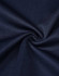 A close-up view of dark navy fabric with a smooth texture, featuring a twist. The material appears soft and breathable.