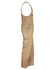 Men's cotton drill overall in khaki, featuring an action back design and multiple pockets. Includes branding detail.