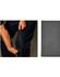 Men's cotton drill cargo pants in dark navy, featuring knee pads and a side pocket. Includes branding on the fabric.