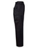 Black cargo pants featuring a drill pant pocket on the leg and a regular fit, with one logo.