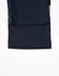 A pair of navy blue unisex cotton stretch ripstop segmented work pants, featuring a fold-over leg design.